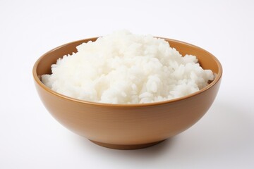 Rapid Rice Bowl , white background.