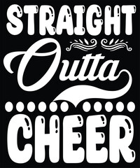 Obraz premium straight outta cheer