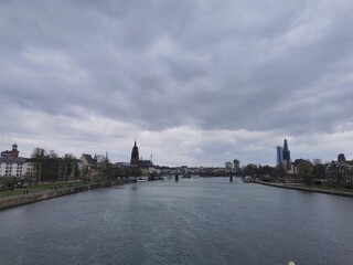 a view from the bridge to the metropolis