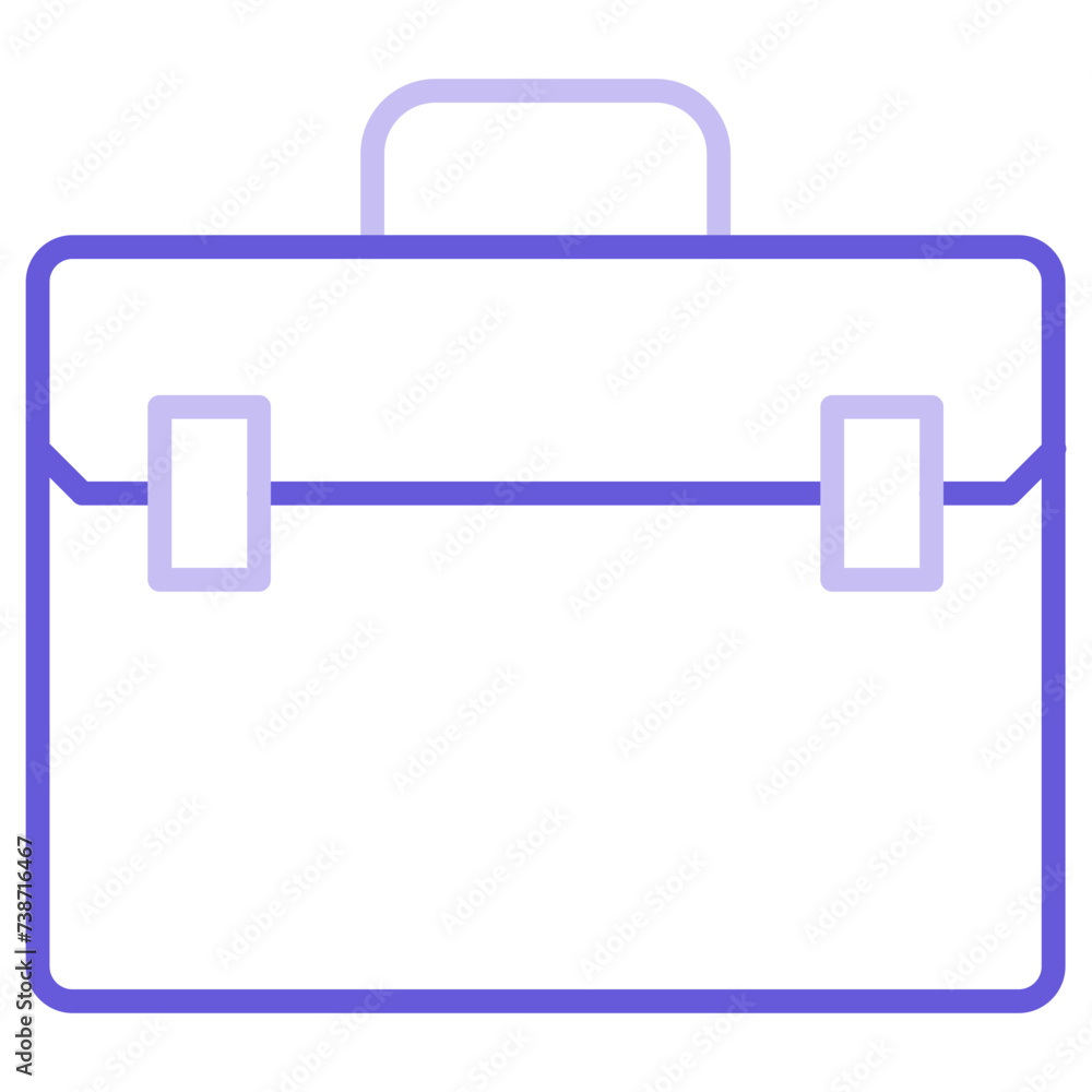 Sticker Briefcase Icon