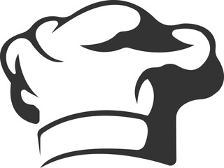 vintage chef hat logo, restaurant business