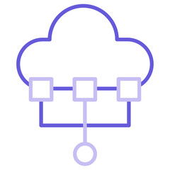 Network Virtualization Icon