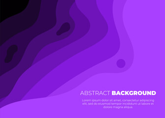 Free vector abstract paper cut banner template backgrounds paper cut shapes template for banner
