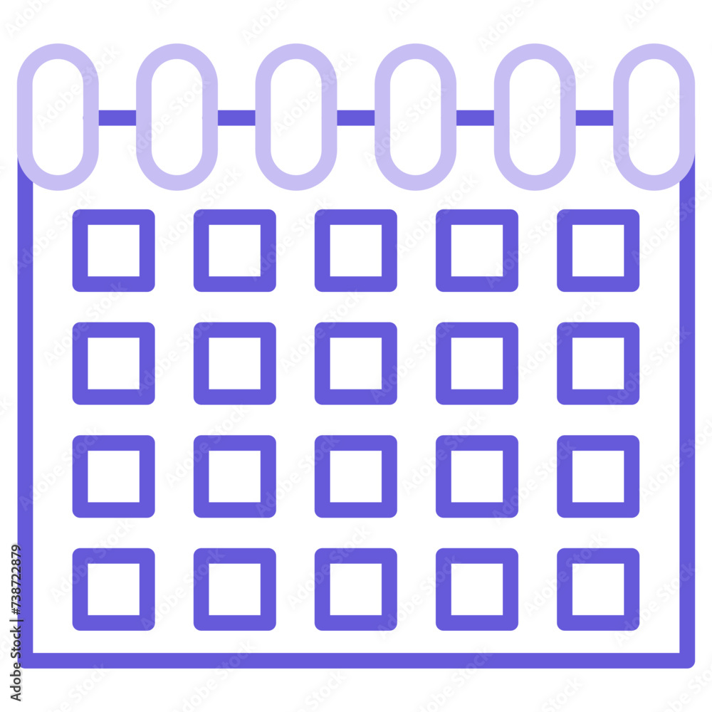 Poster calendar icon