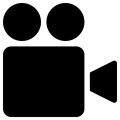 Fototapeta na wymiar video icon, simple vector design
