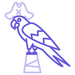 Pirate Parrot Icon