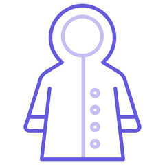Man Raincoat Icon
