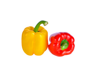 Bell pepper  isolated on  transparent png