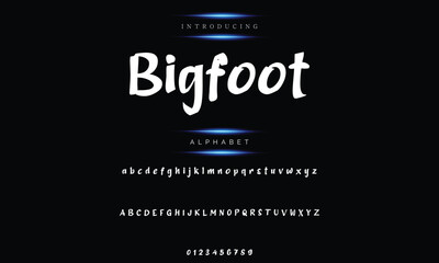 Premium Brush Typeface - Elegant Handcrafted Font Design