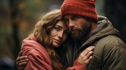 Fototapeta premium A Person Hugging or Holding Hands with Someone