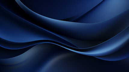 abstract dark blue wavy wave background with lines design.  blue background with flowing lines for technology concept. Dynamic waves. blue abstract background. 