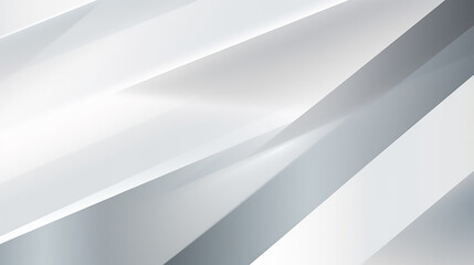 Abstract Modern Line Gradient White and Gray Background. Panoramic geometric square shapes on abstract white gray line architecture futuristic background minimal concept Suit for business, corporate.