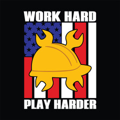 work hard play