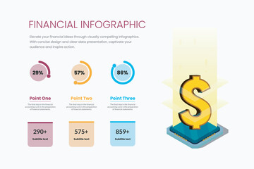 Financial administration concept with characters. Can use for web banner, infographics, hero images. Flat isometric vector illustration isolated on white background.