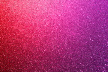 Red and pink glitter  background with gradient and grain effect