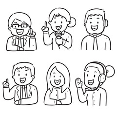 vector set of speaker