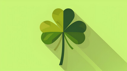 Good luck four leaf clover, generative ai