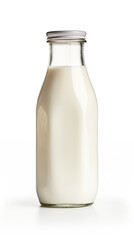 Bottle of milk. isolated on white background