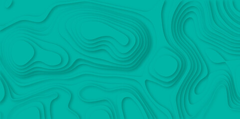 Abstract colorful paper carve template. abstract colorful 3d papercut topography relief vector background illustration. topographic canyon geometric map relief texture with curved layers and shadow. 