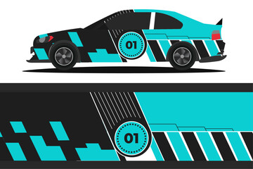 Vector design for cars stickers Vector design with grungy lines abstract Design a racing background kit for racing car
