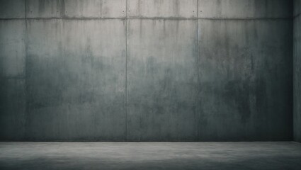 Abstract dark empty concrete interior room, interior wall, wallpaper and background, for product ads - obrazy, fototapety, plakaty