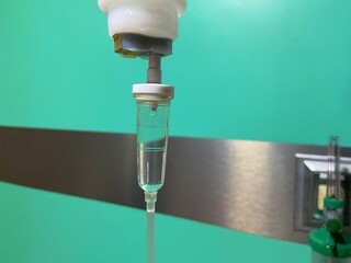 Drip of infussion liquid