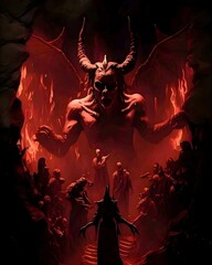 satan, demon, hell, evil,