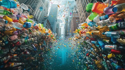Naklejka premium Reimagining Consumption Patterns for Environmental Sustainability --ar 16:9 --stylize 250 --v 6 Job ID: b149c1f3-00ae-4d08-aa62-1fa30740bf79