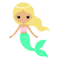 Blonde Mermaid