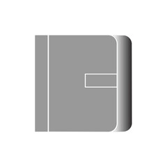 icon vector book template design