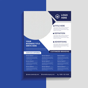 Elevate your business with a fresh and sleek flyer template