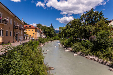 View of the Rienz River