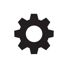 Gear design icon. Vector image