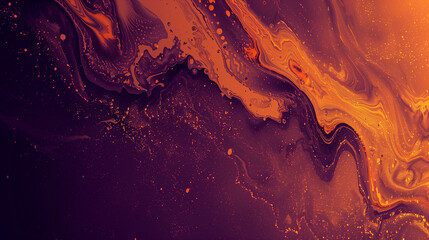 Dark orange brown purple abstract texture. Gradient. Cherry gold vintage elegant background with...