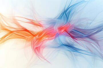 abstract background with colorful, abstract style, in the style of soft lines, red and blue