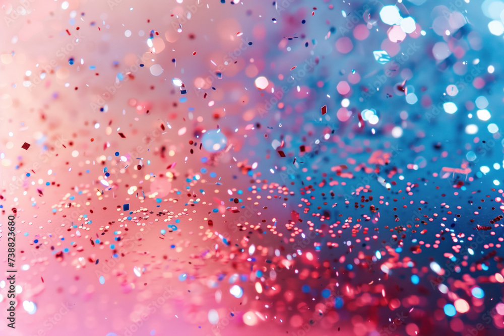 Poster a slide background showcasing a party. celebration spirit. background image. created with generative