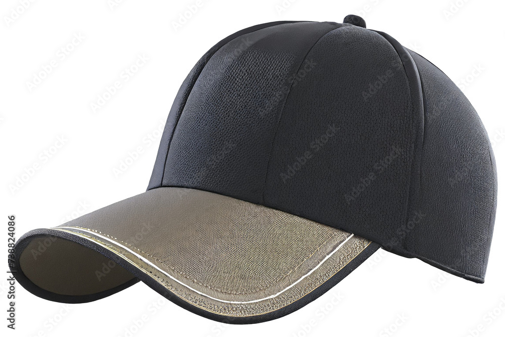 Poster baseball cap isolated on transparent background