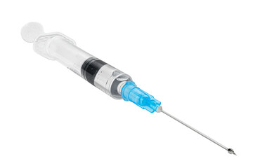 Fototapeta premium Medical syringe isolated