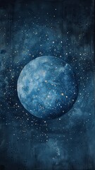 Obraz na płótnie Canvas Starry zodiacs in watercolor astrological artistry