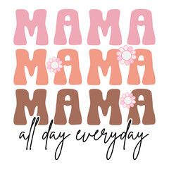 Retro groovy Mother's day Svg Design, Mom Quotes SVG Design for T-shirt, Boy Mama, Girl Mama, Mom Heart monogram, Mother's day leopard pattern colorful Retro groovy Style Design for T-Shirt , 