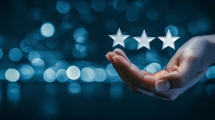 Embrace the variety of customer reviews and ratings online - obrazy, fototapety, plakaty