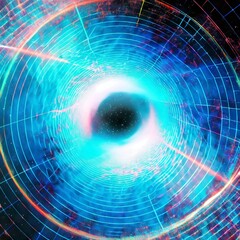 Fototapeta premium Portal, Wormhole, Spiral, Tunnel