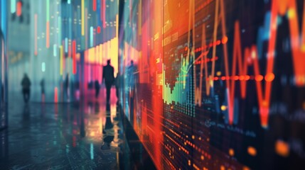 Produce a visually captivating piece inspired by the world of venture capital