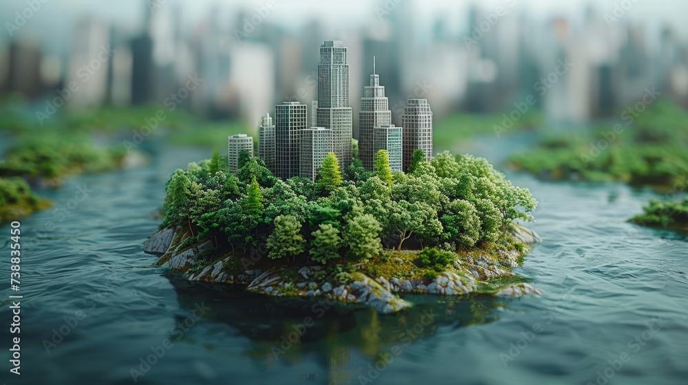 Aufkleber technology of renewable resources can reduce pollution and carbon emissions by using future environm