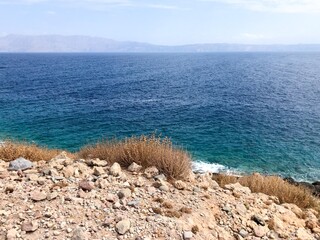 Ausblick nähe Balos Beach auf Kreta