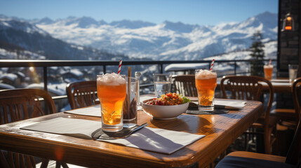 Sur les sommets enneigés, rires et glissades. Moments précieux, souvenirs gravés. Vacances au ski, joie partagée, bonheur retrouvé.
