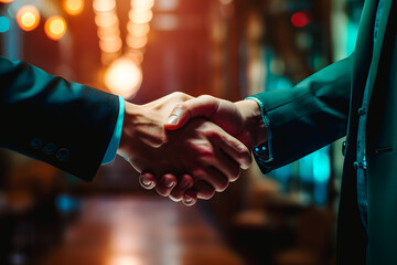 Poignée de main scellant un accord