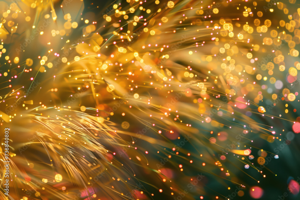 Poster speed motion blur. colorful light trails. abstract background image. created with generative ai tech
