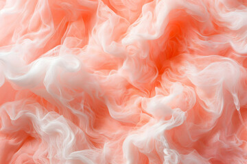 Peach fuzz color smoke background