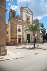 Fototapeta na wymiar Cathedral, Partanna, Sicily